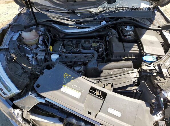 WA1JCCFS3JR022927 2018 AUDI Q3 Silver Engine compartment view