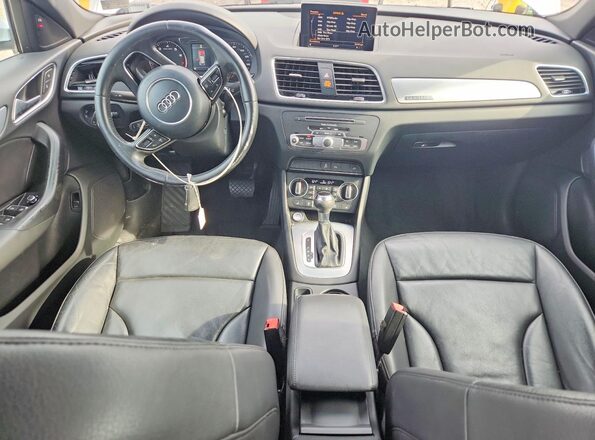 WA1JCCFS4HR008237 2017 AUDI Q3 Белый Вид панели приборов