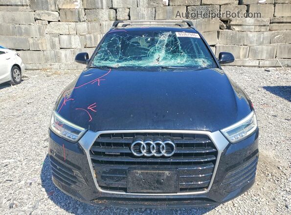 WA1JCCFS5JR019270 2018 AUDI Q3 Черный Вид спереди