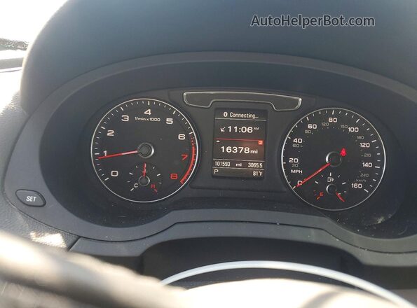 WA1JCCFS5JR019270 2018 AUDI Q3 Черный Вид щитка приборов