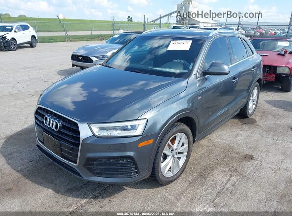 WA1JCCFS5JR029314 2018 AUDI Q3 Серый Передняя левая четверть