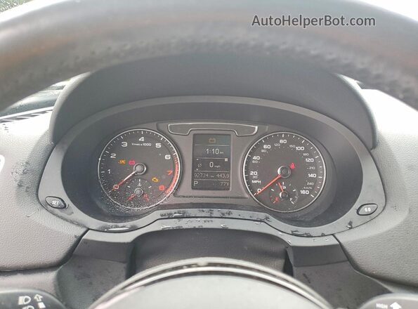 WA1JCCFS6HR010216 2017 AUDI Q3 Белый Вид щитка приборов