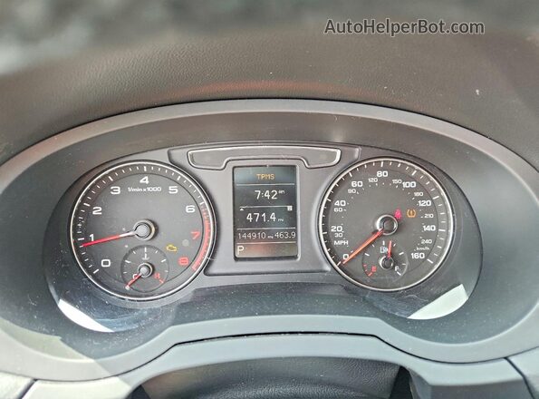 WA1JCCFS6JR003711 2018 AUDI Q3 Blue Widok zestawu wskaźników