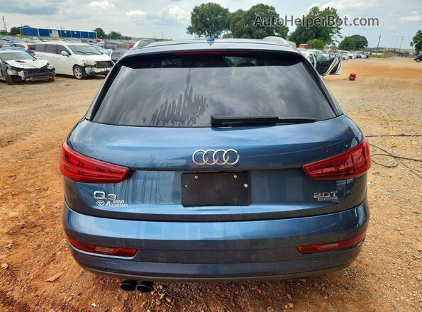 WA1JCCFS6JR003711 2018 AUDI Q3 Blue Widok z tyłu