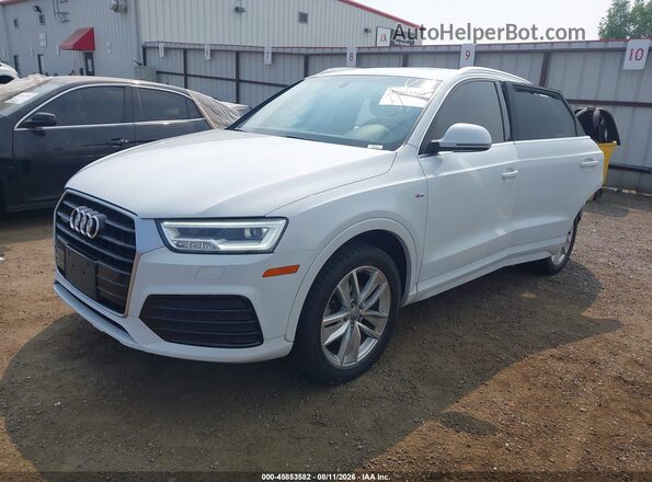 WA1JCCFS6JR020444 2018 AUDI Q3 White Передня ліва чверть