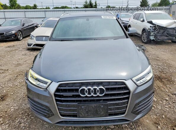 WA1JCCFS6JR021092 2018 AUDI Q3 Gray Vista frontal
