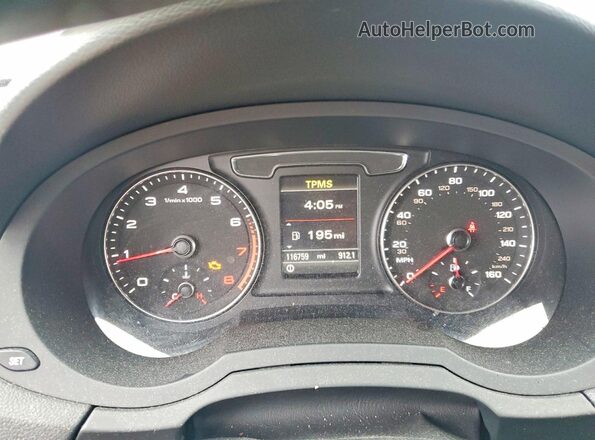 WA1JCCFS8HR007317 2017 AUDI Q3 Silver Instrument cluster view