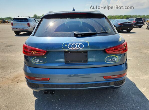 WA1JCCFS9JR029624 2018 AUDI Q3 Синий Вид сзади