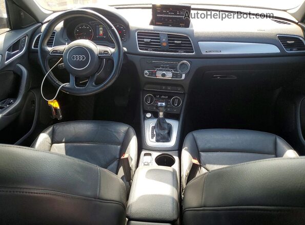 WA1JCCFSXHR004158 2017 AUDI Q3 Gray Vista del salpicadero