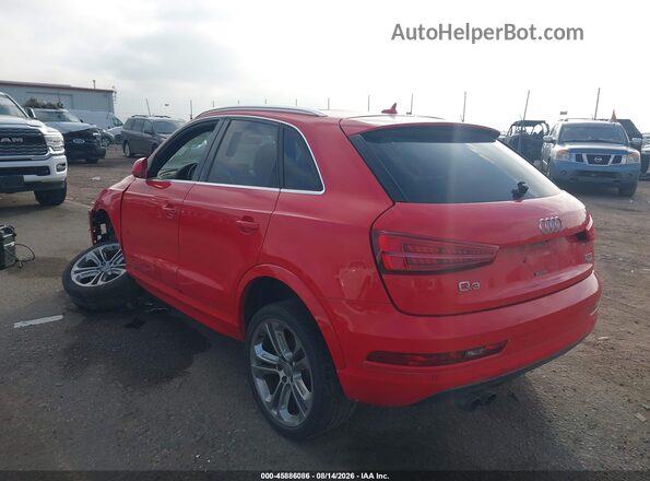 WA1JCCFSXJR012296 2018 AUDI Q3 Red Tył lewy