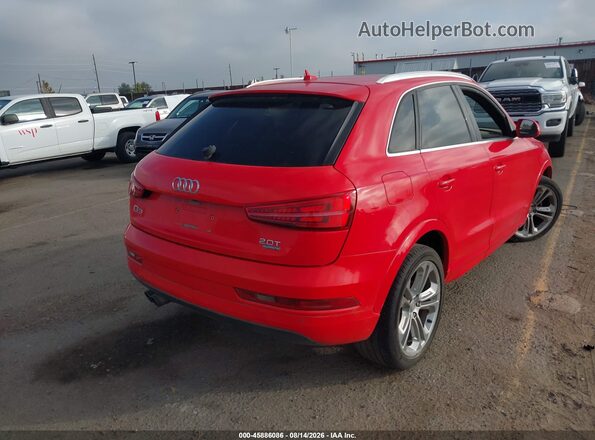 WA1JCCFSXJR012296 2018 AUDI Q3 Red Tył prawy