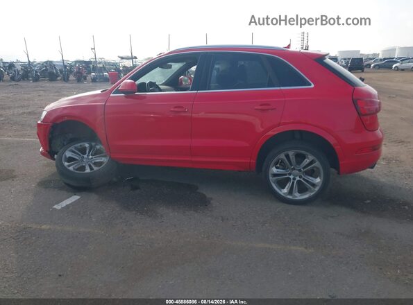 WA1JCCFSXJR012296 2018 AUDI Q3 Red Widok wnętrza 360 stopni