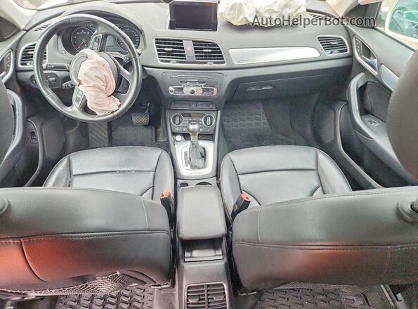 WA1JFCFS0GR004966 2016 AUDI Q3 White Вид панелі приладів
