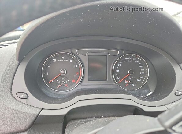 WA1JFCFS0GR004966 2016 AUDI Q3 White Вид щитка приладів