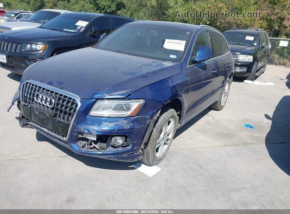 WA1L2AFP0GA077967 2016 AUDI Q5 Blue Front left