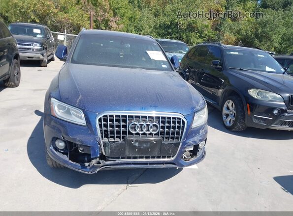 WA1L2AFP0GA077967 2016 AUDI Q5 Blue Instrument cluster view