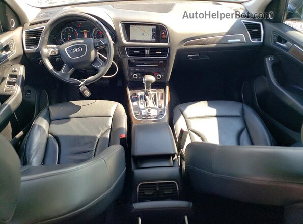 WA1L2AFP0HA006625 2017 AUDI Q5 Black Вид панелі приладів