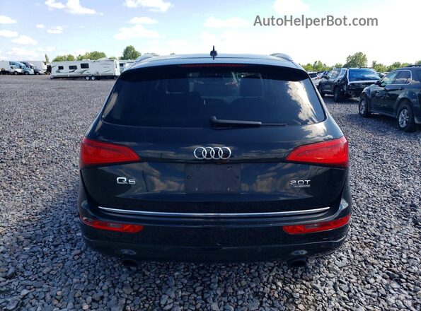 WA1L2AFP0HA006625 2017 AUDI Q5 Black Вид ззаду