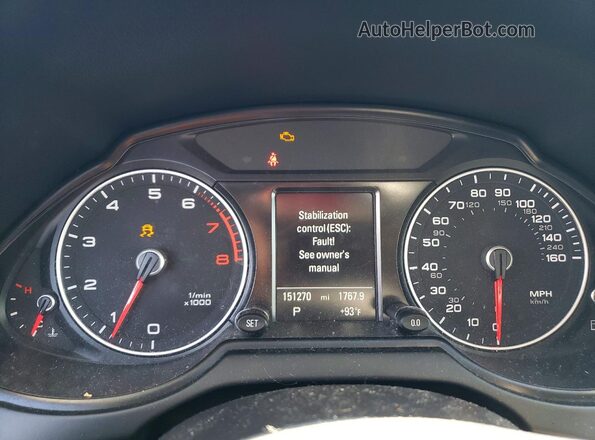 WA1L2AFP0HA006625 2017 AUDI Q5 Black Вид щитка приладів