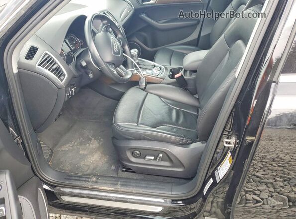 WA1L2AFP0HA030567 2017 AUDI Q5 Black Սալոնի դիմացի տեսք