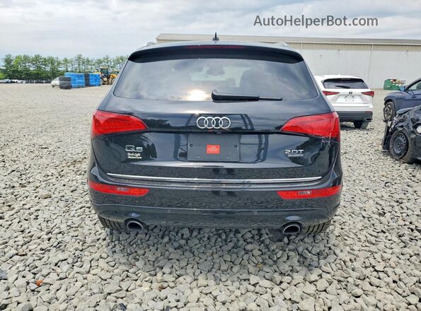 WA1L2AFP0HA030567 2017 AUDI Q5 Black Հետևի տեսք