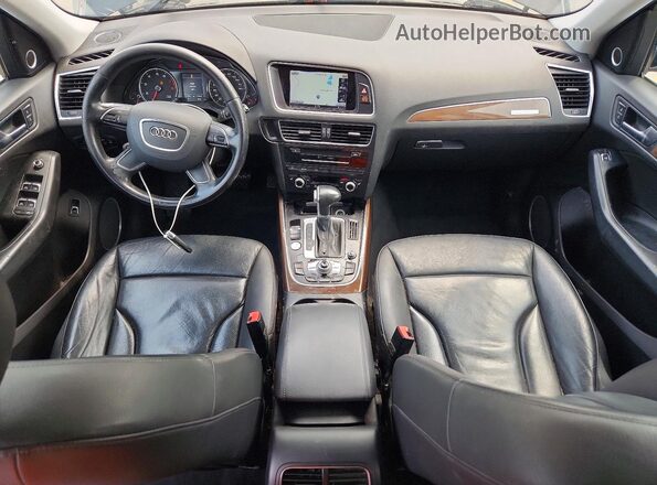 WA1L2AFP1GA100852 2016 AUDI Q5 Black Widok deski rozdzielczej