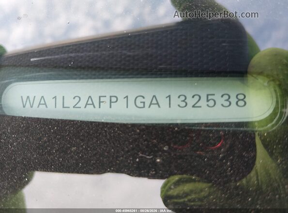WA1L2AFP1GA132538 2016 AUDI Q5 Gray 