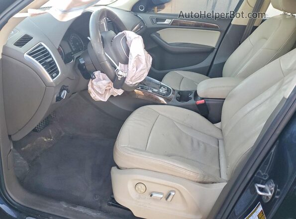 WA1L2AFP1HA022252 2017 AUDI Q5 Серый Вид салона спереди