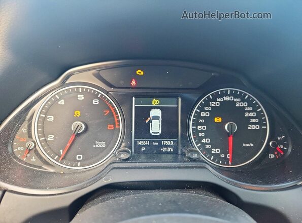 WA1L2AFP2GA025210 2016 AUDI Q5 Gray ხელსაწყოთა პანელის ხედი