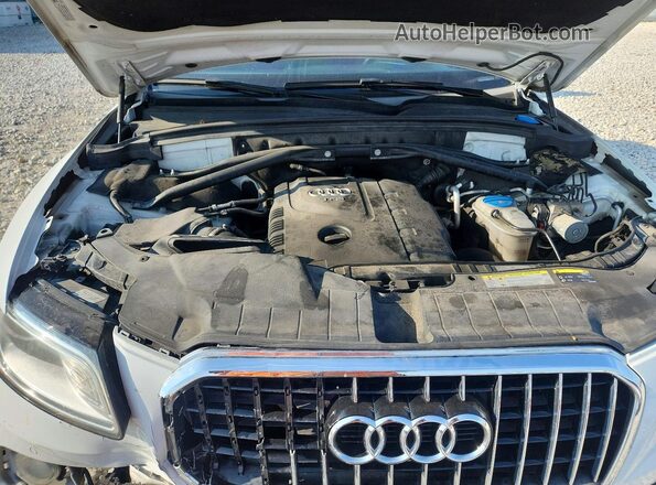 WA1L2AFP2GA036854 2016 AUDI Q5 White ძრავის განყოფილების ხედი