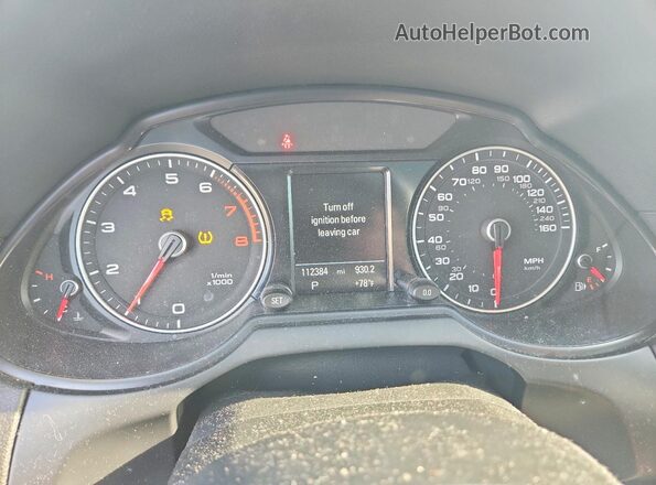 WA1L2AFP2GA036854 2016 AUDI Q5 White ხელსაწყოთა პანელის ხედი