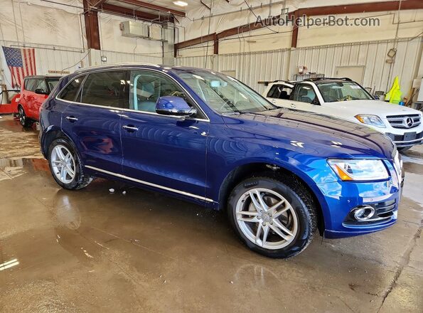 WA1L2AFP2GA119068 2016 AUDI Q5 Blue Առջևի աջ