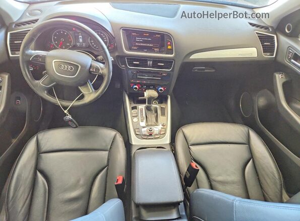 WA1L2AFP2GA119068 2016 AUDI Q5 Blue Առջևի վահանակի տեսք