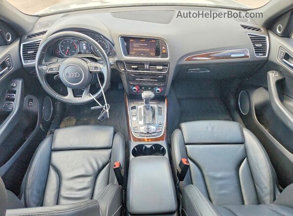 WA1L2AFP3GA003510 2016 AUDI Q5 Gray Dashboard view