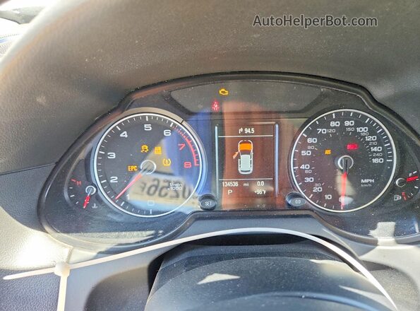 WA1L2AFP3GA119225 2016 AUDI Q5 White Instrument cluster view