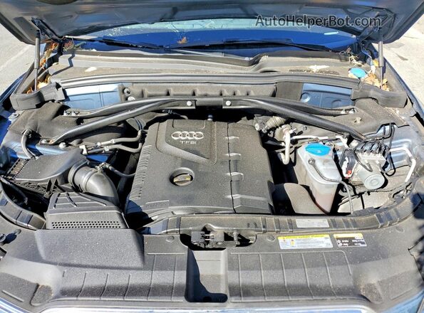 WA1L2AFP3GA129706 2016 AUDI Q5 Синий Вид задней части салона