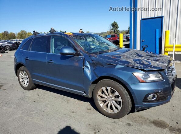 WA1L2AFP3GA129706 2016 AUDI Q5 Синий Передняя правая четверть