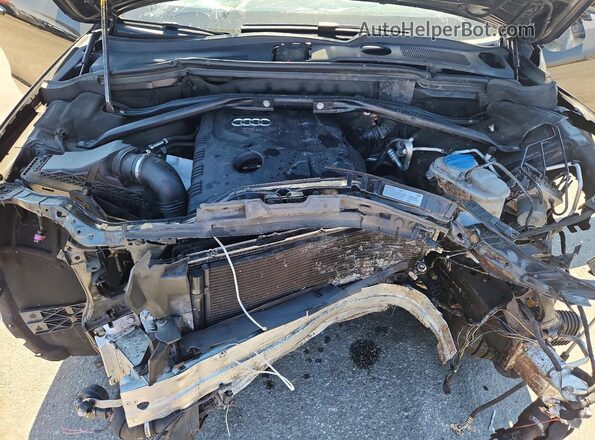 WA1L2AFP3HA013956 2017 AUDI Q5 Black Вид підкапотного простору