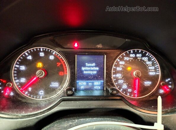 WA1L2AFP4GA007369 2016 AUDI Q5 Gray Instrument cluster view
