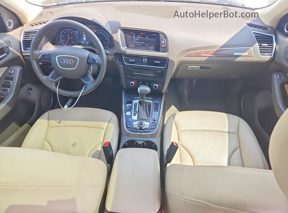 WA1L2AFP4GA024267 2016 AUDI Q5 White Vista del salpicadero
