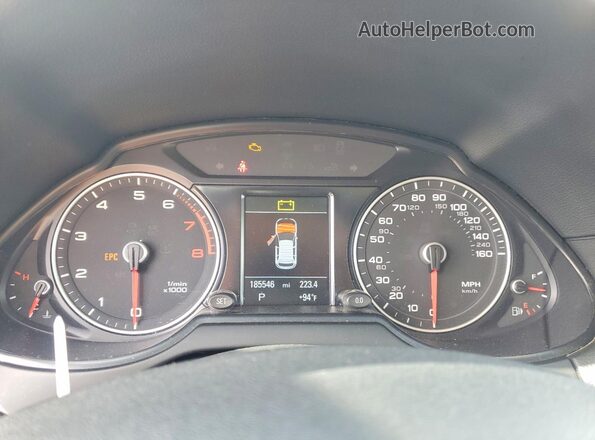 WA1L2AFP5GA051994 2016 AUDI Q5 White ხელსაწყოთა პანელის ხედი