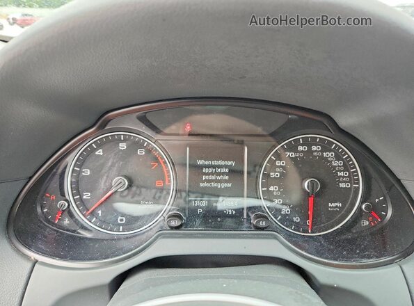 WA1L2AFP5GA061716 2016 AUDI Q5 Blue Instrument cluster view