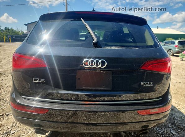 WA1L2AFP5GA104256 2016 AUDI Q5 Black Հետևի տեսք
