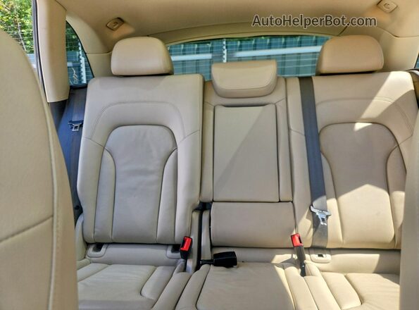 WA1L2AFP5GA104256 2016 AUDI Q5 Black Հետևի նստատեղերի տեսք