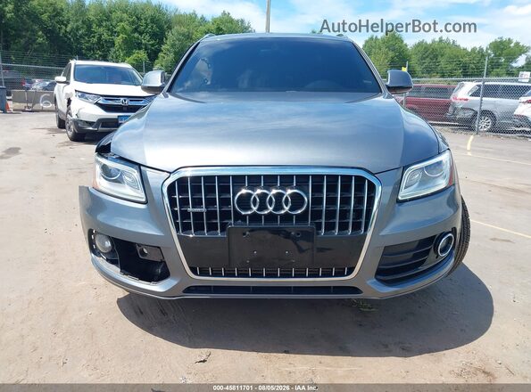 WA1L2AFP5GA134163 2016 AUDI Q5 Gray Instrument cluster view