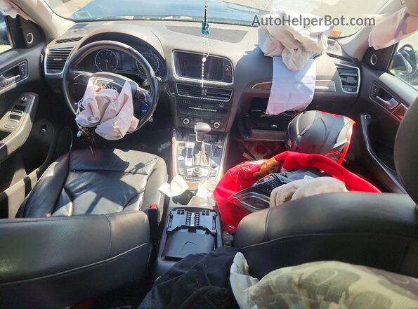 WA1L2AFP5GA146085 2016 AUDI Q5 Black Widok deski rozdzielczej