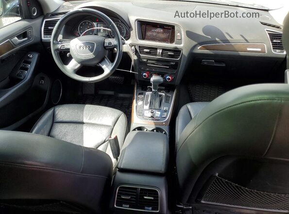 WA1L2AFP5HA033447 2017 AUDI Q5 Charcoal Vista del salpicadero