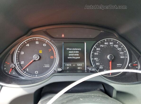WA1L2AFP5HA033447 2017 AUDI Q5 Charcoal Vista del cuadro de instrumentos