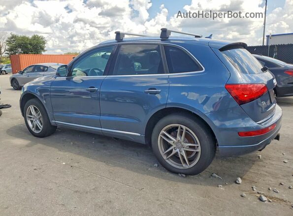WA1L2AFP5HA045159 2017 AUDI Q5 Blue Trasero izquierdo
