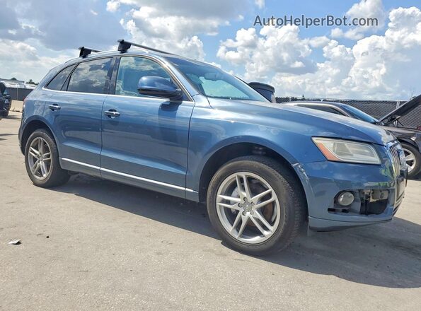 WA1L2AFP5HA045159 2017 AUDI Q5 Blue Delantero derecho